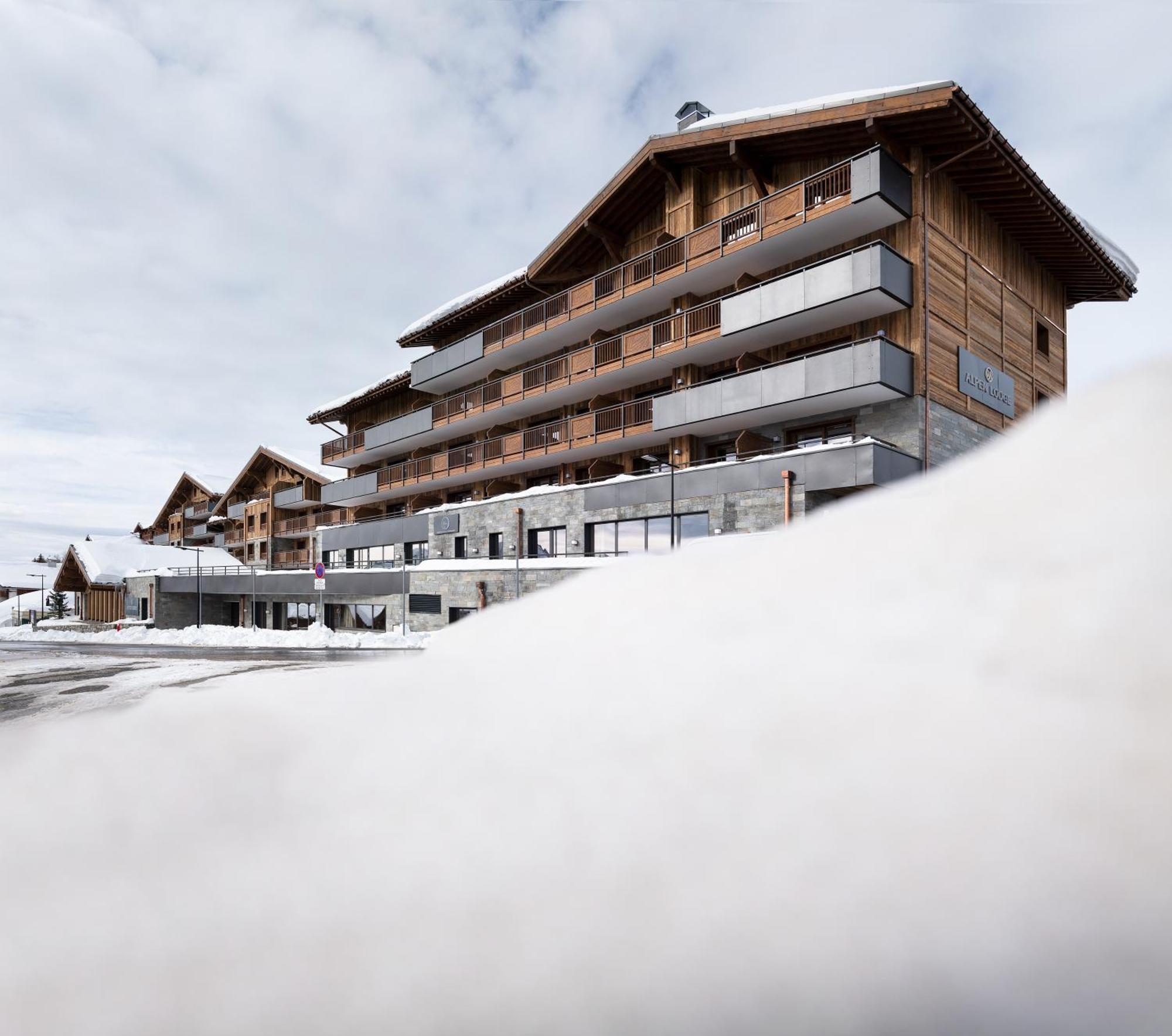 Mgm Hotels & Residences - Hotel Alpen Lodge Ла-Розьер Экстерьер фото